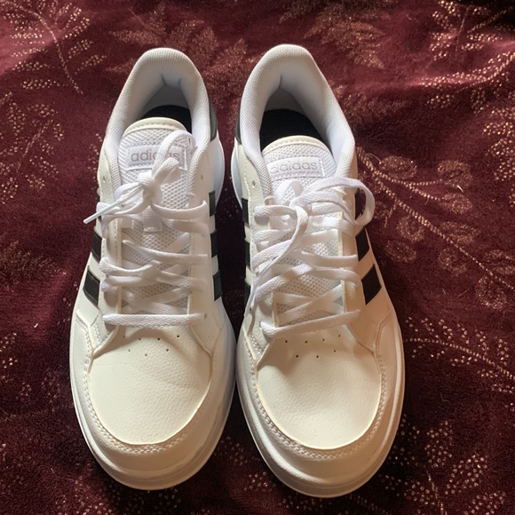 White and Black Adidas - Picture 2 of 4